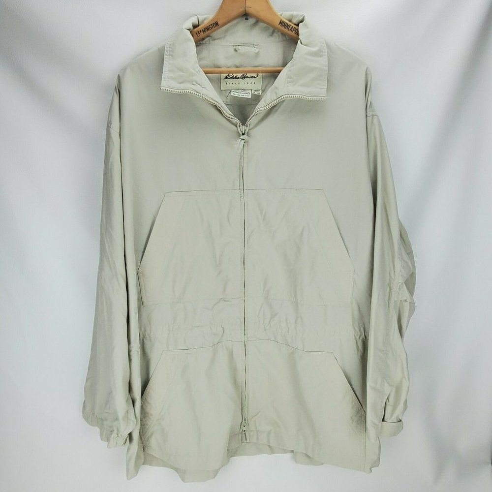Eddie Bauer Adjustable Waist Light Jacket Windbreaker Women’s XXL